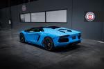 Lamborghini Aventador Roadster with HRE Wheels 2014 года